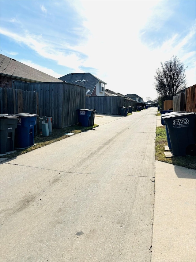 view of street