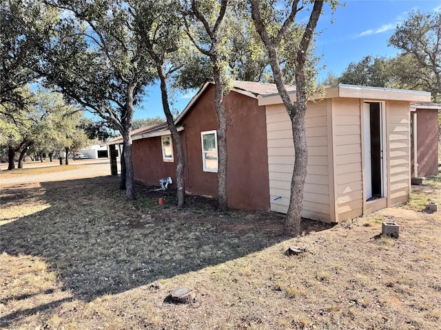 view of side of home