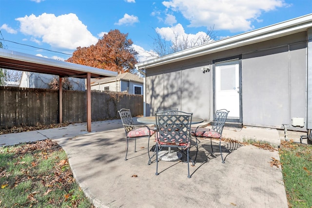 view of patio / terrace