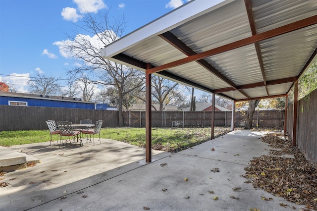 view of patio