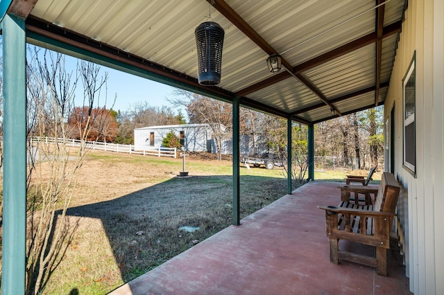 view of patio / terrace