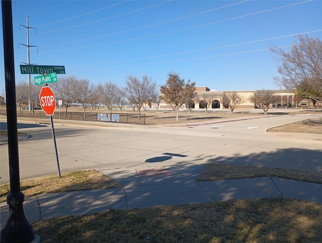 view of street