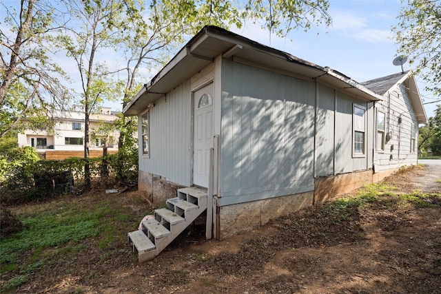 view of home's exterior