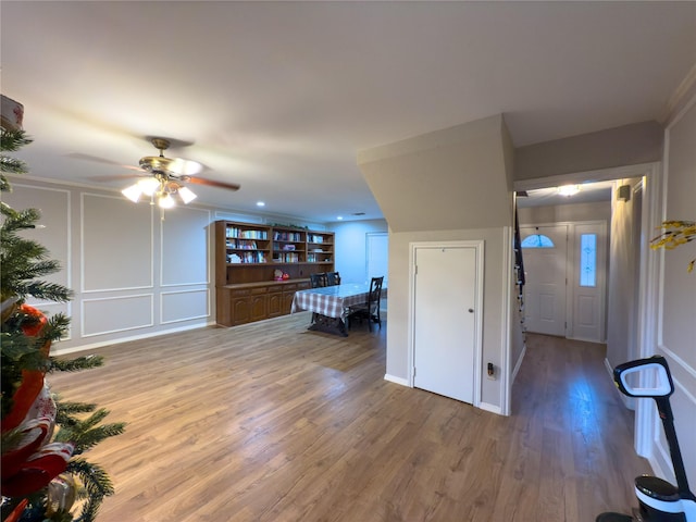 bedroom featuring hardwood / wood-style flooring