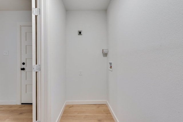 interior space featuring light hardwood / wood-style floors