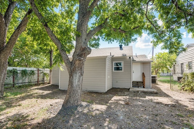 view of rear view of house