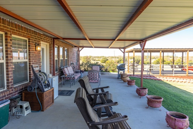 view of patio