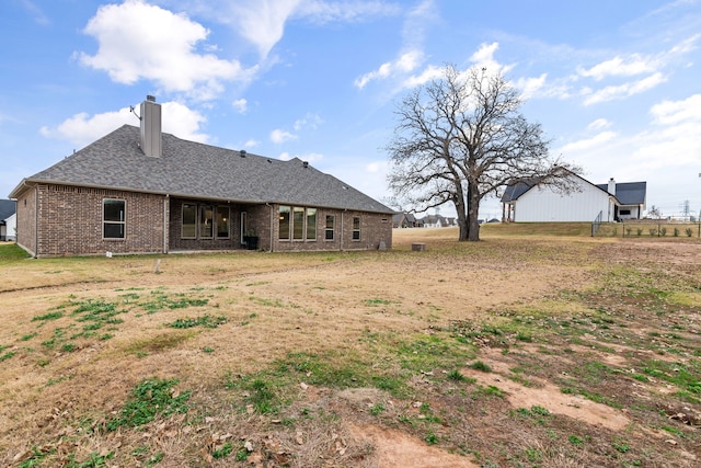 view of rear view of house