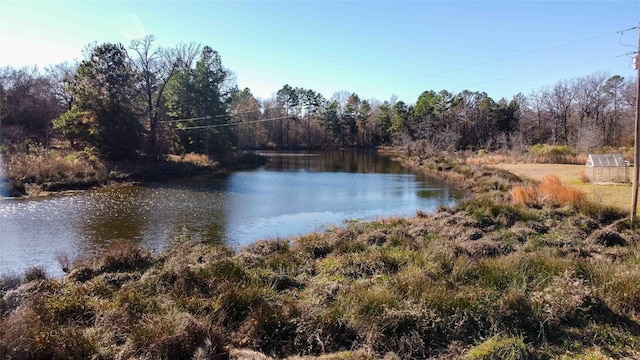 view of water feature