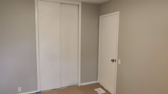 view of closet