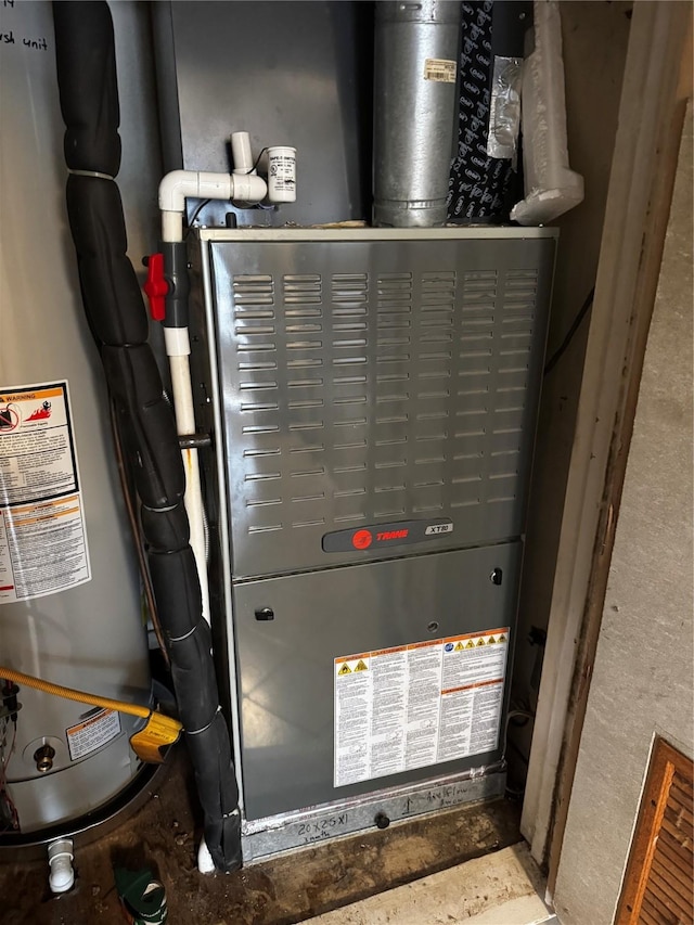 utilities with gas water heater