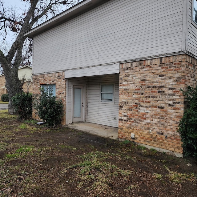 exterior space with a patio