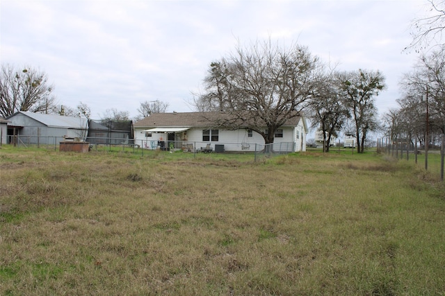 view of yard