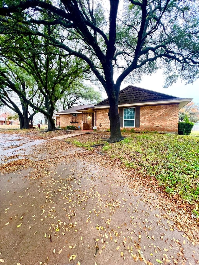 view of ranch-style house