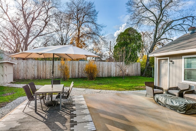 view of patio