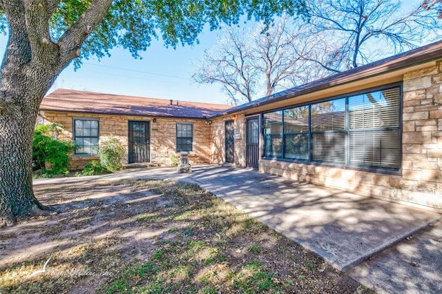 view of ranch-style house