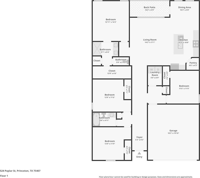 view of layout