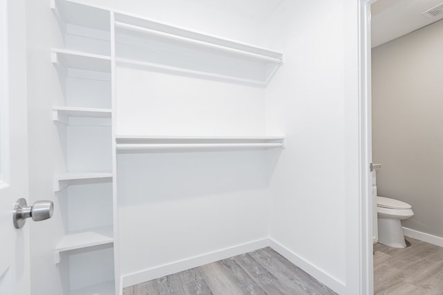 interior space featuring light wood-type flooring