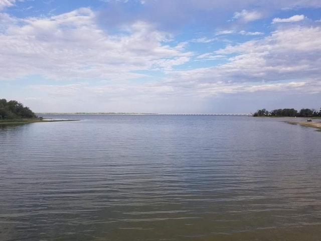 view of water feature