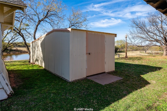 206 Spoon Dr, Stamford, TX 79553 - view of shed
