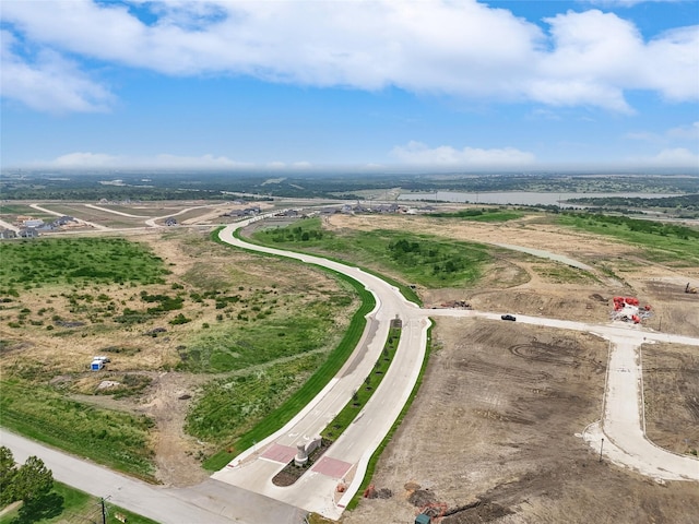 drone / aerial view featuring a rural view