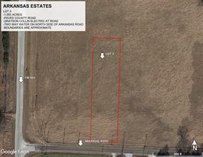 LOT3 Arkansas Rd, Sadler TX, 76264 land for sale