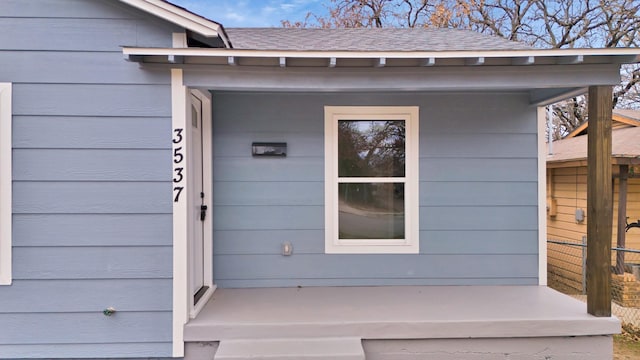 view of property entrance