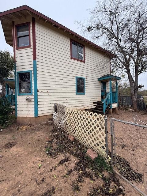 view of rear view of house