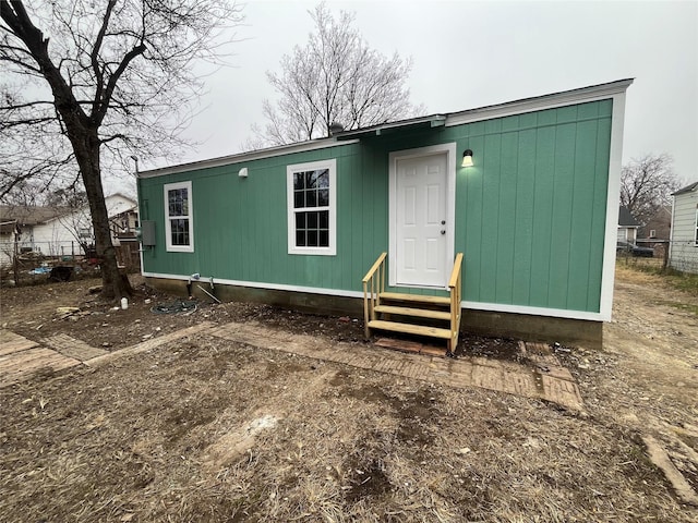 view of manufactured / mobile home