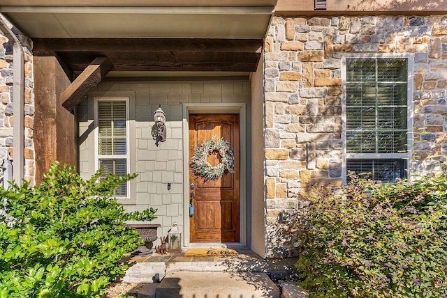 view of property entrance