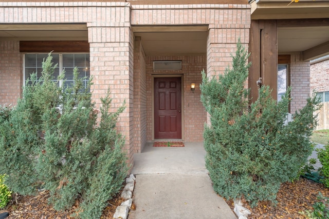 view of property entrance