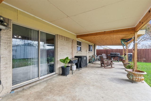 view of patio