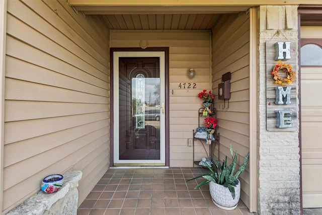 view of property entrance