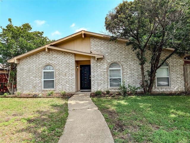 1629 Shreveport Trl, Plano, TX 75023 - view of front of property with brick siding