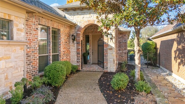 view of property entrance