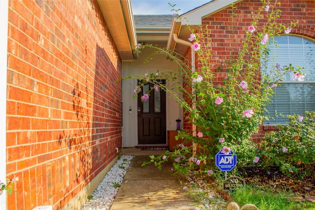 view of entrance to property