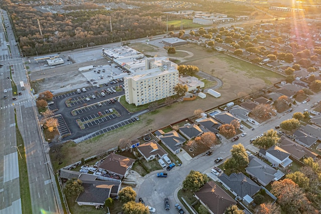 drone / aerial view