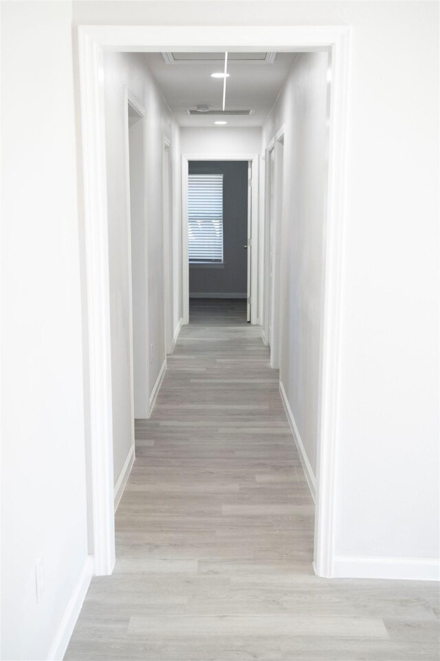 unfurnished bedroom featuring ceiling fan, light wood-type flooring, and a closet