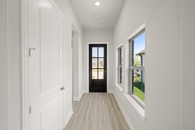 2009 Elm Pl, Northlake, TX 76247 - entryway featuring plenty of natural light and light wood finished floors