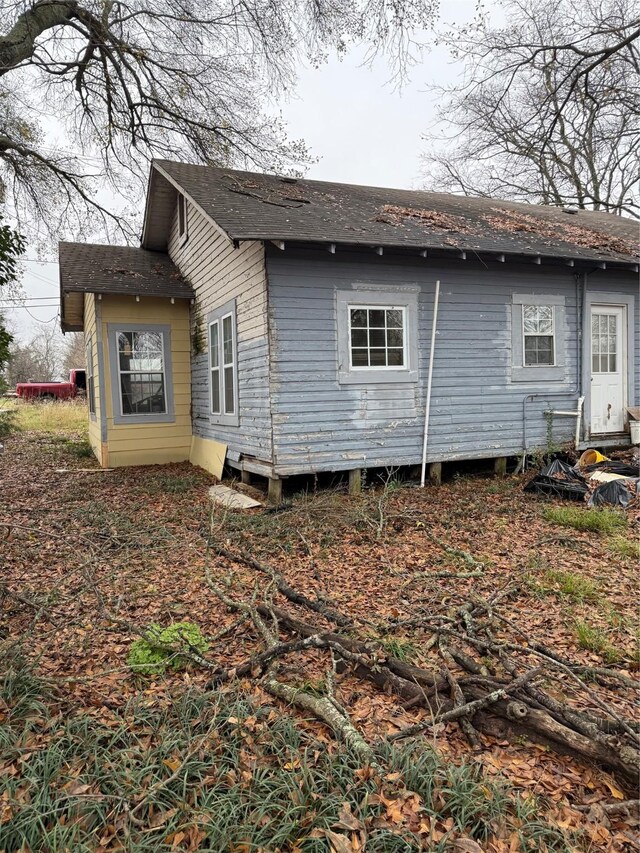 view of rear view of house