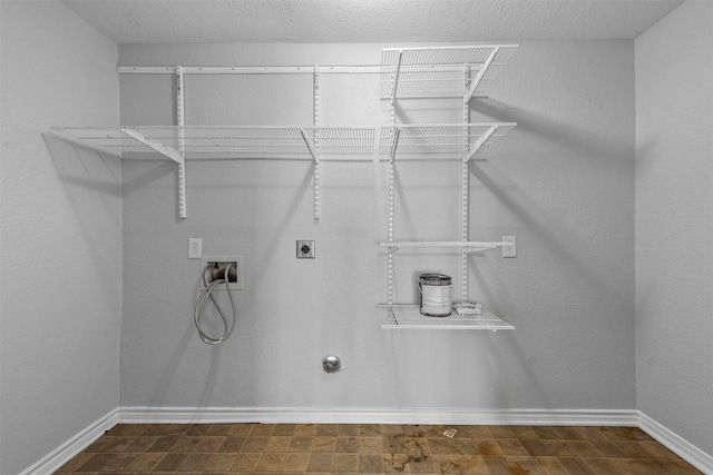 washroom featuring washer hookup and hookup for an electric dryer