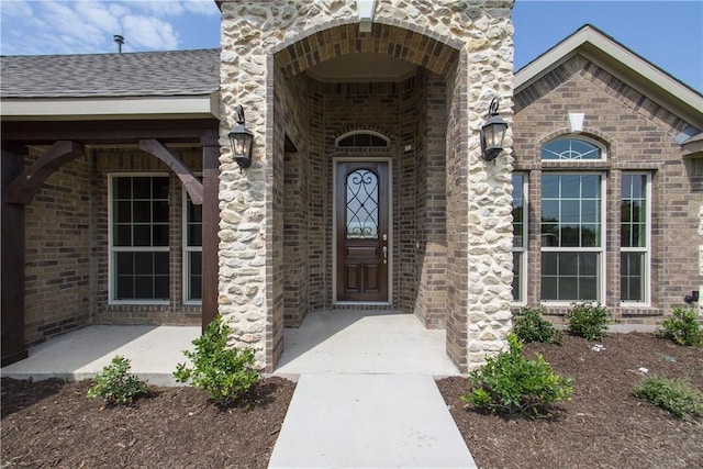 view of property entrance