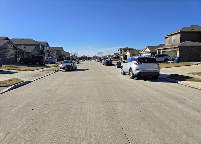 view of road