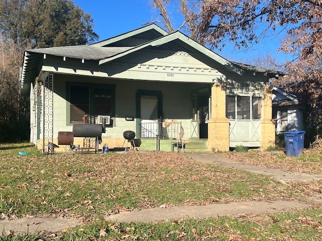 bungalow with a porch