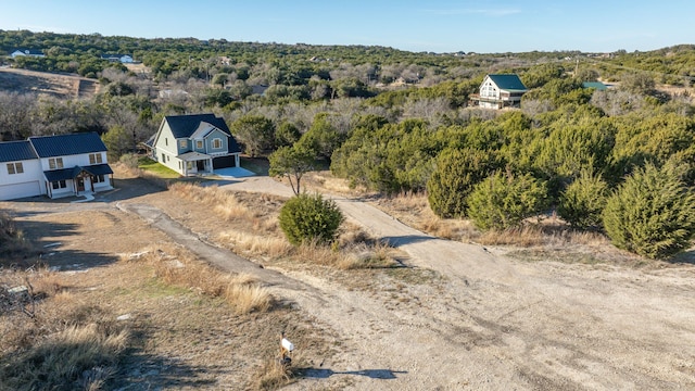 aerial view