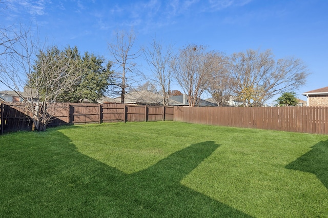 view of yard