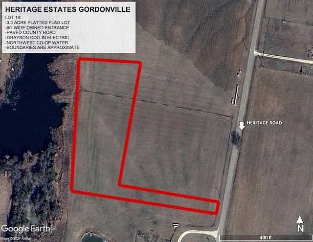 LOT1.18 Heritage, Gordonville TX, 76245 land for sale