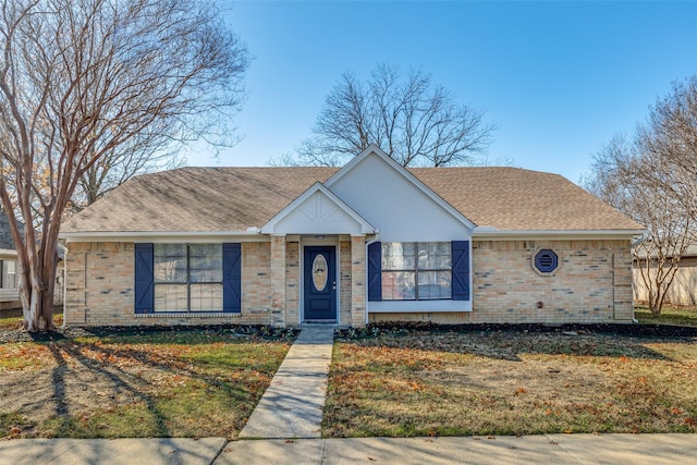 view of ranch-style home