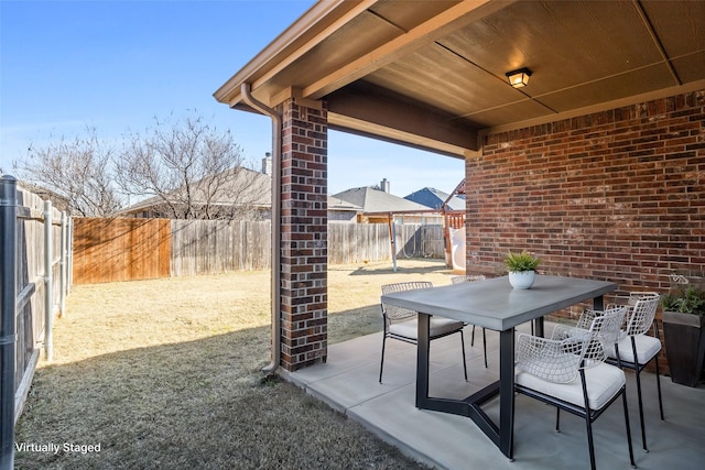 view of patio / terrace