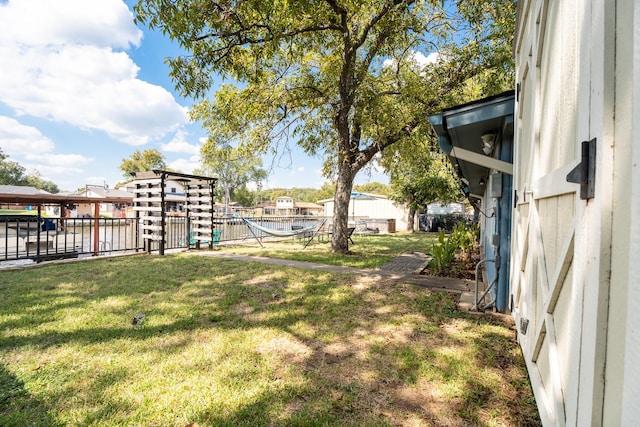 view of yard